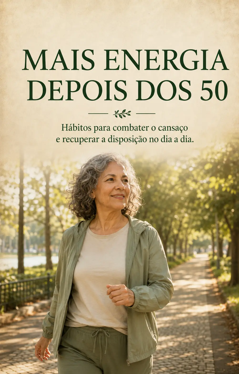 Capa do livro digital Mais Energia Depois dos 50