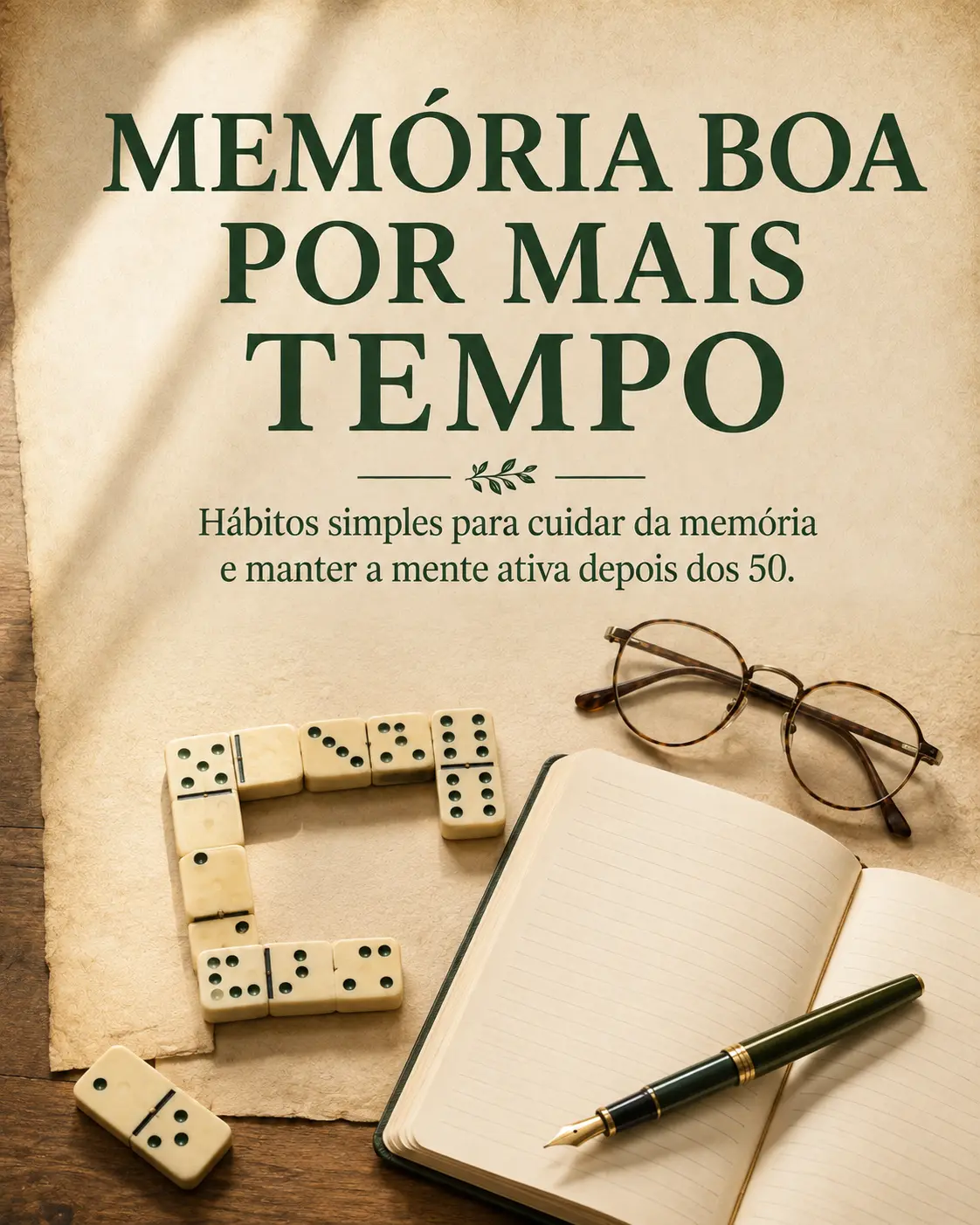 Capa do livro digital Memória Boa por Mais Tempo