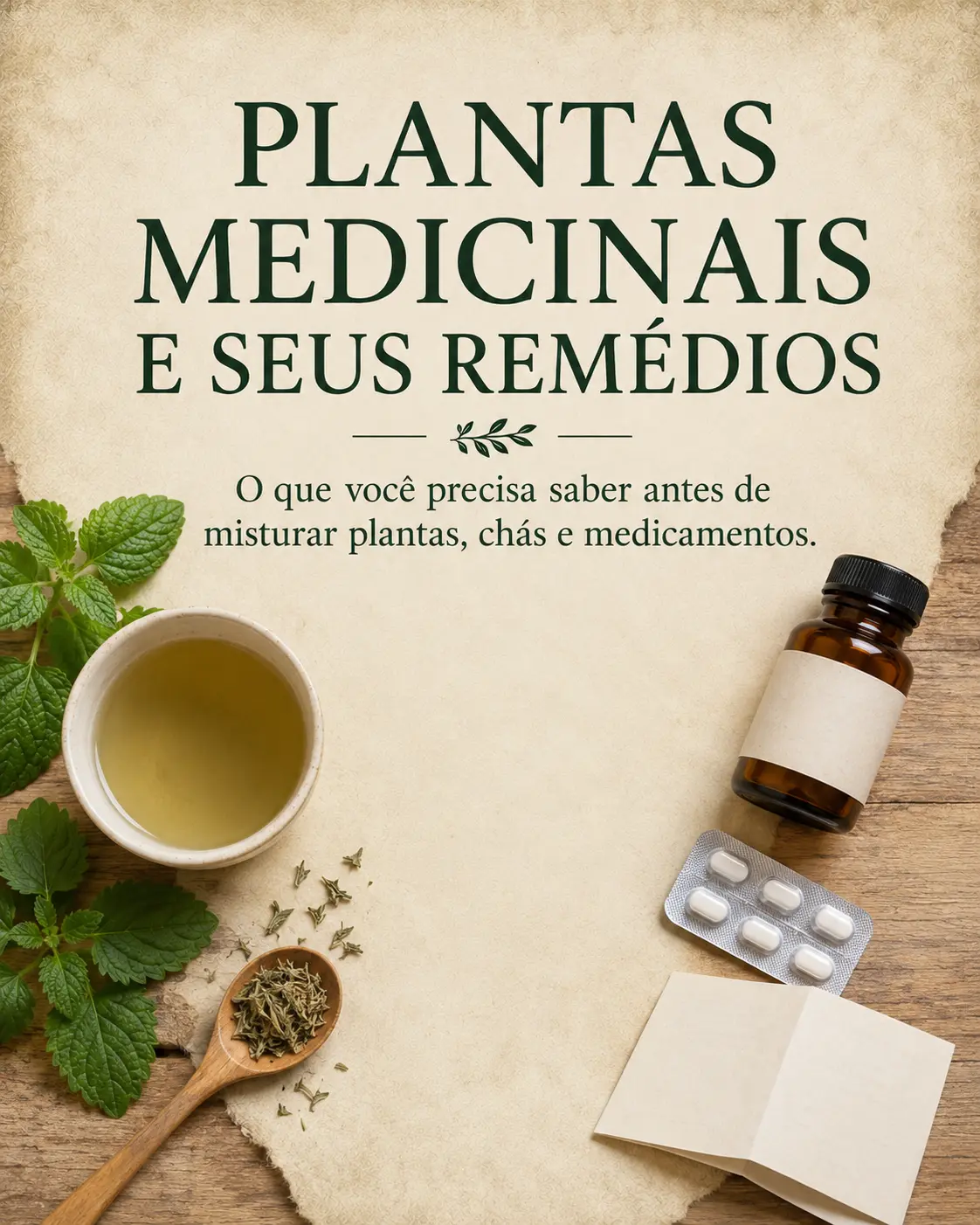 Capa do livro digital Plantas Medicinais e Seus Remédios