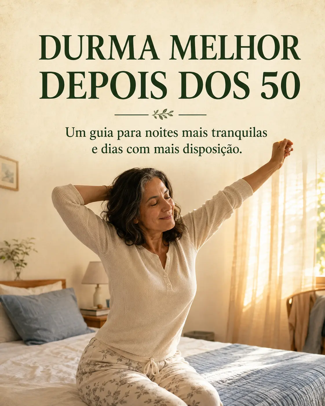Capa do livro digital Durma Melhor Depois dos 50